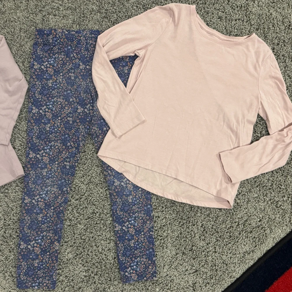 Carter's long sleeve shirt and legging bundle-2 full mix & match outfits! Size 8 - Picture 6 of 11